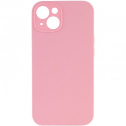 Чехол Silicone Case Full Camera Protective (AA) NO LOGO для Apple iPhone 13 (6.1"), Розовый / Light pink