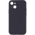 Чехол Silicone Case Full Camera Protective (AA) NO LOGO для Apple iPhone 13 (6.1"), Серый / Dark Gray