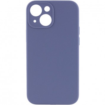 Чохол Silicone Case Full Camera Protective (AA) NO LOGO для Apple iPhone 13 (6.1"), Сірий / Lavender Gray