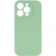 Чехол Silicone Case Full Camera Protective (AA) NO LOGO для Apple iPhone 13 Pro (6.1"), Зеленый / Pistachio