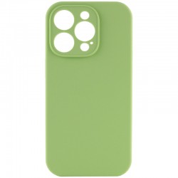 Чохол Silicone Case Full Camera Protective (AA) NO LOGO для Apple iPhone 13 Pro (6.1"), М'ятний / Mint