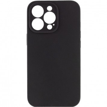 Чехол Silicone Case Full Camera Protective (AA) NO LOGO для Apple iPhone 13 Pro (6.1"), Черный / Black