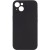 Чехол Silicone Case Full Camera Protective (AA) NO LOGO для Apple iPhone 14 (6.1"), Черный / Black