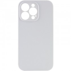 Чехол Silicone Case Full Camera Protective (AA) NO LOGO для Apple iPhone 14 Pro (6.1"), Белый / White