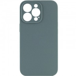 Чехол Silicone Case Full Camera Protective (AA) NO LOGO для Apple iPhone 14 Pro (6.1"), Зеленый / Pine green