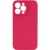 Чохол Silicone Case Full Camera Protective (AA) NO LOGO для Apple iPhone 14 Pro (6.1"), Червоний / Rose Red