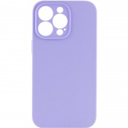 Чехол Silicone Case Full Camera Protective (AA) NO LOGO для Apple iPhone 14 Pro (6.1"), Сиреневый / Dasheen