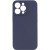 Чехол Silicone Case Full Camera Protective (AA) NO LOGO для Apple iPhone 14 Pro (6.1"), Темно-синий / Midnight blue