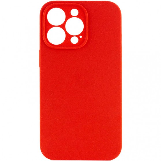 Чохол Silicone Case Full Camera Protective (AA) NO LOGO для Apple iPhone 14 Pro Max (6.7"), Червоний / Red