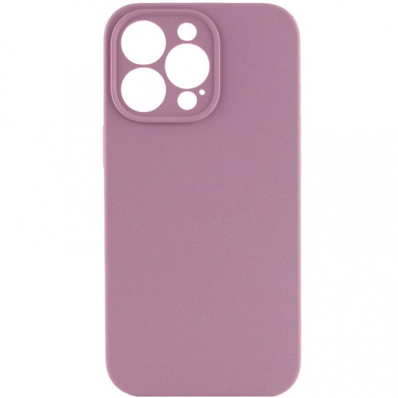 Чохол Silicone Case Full Camera Protective (AA) NO LOGO для Apple iPhone 14 Pro Max (6.7"), Ліловий / Lilac Pride