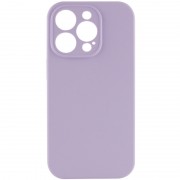 Чохол Silicone Case Full Camera Protective (AA) NO LOGO для Apple iPhone 14 Pro Max (6.7"), Бузковий / Lilac