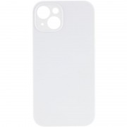 Чехол Silicone Case Full Camera Protective (AA) NO LOGO для Apple iPhone 15 (6.1"), Белый / White