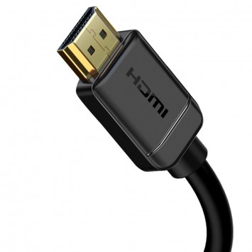 USB кабель Baseus HDMI High Definition HDMI Male To HDMI Male (3m) (CAKGQ-C01), Черный - Кабели / Переходники - изображение 1