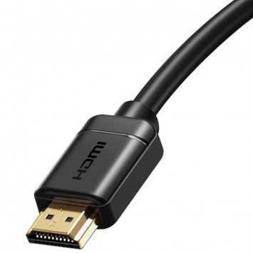 USB кабель Baseus HDMI High Definition HDMI Male To HDMI Male (3m) (CAKGQ-C01), Черный - Кабели / Переходники - изображение 2