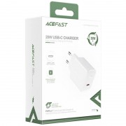 Блок для заряджання Acefast A1 PD20W single USB-C, White