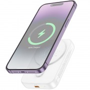 Портативний зарядний пристрій Power Bank Hoco J117A Esteem PD20W з БЗУ 10 000 mAh, White