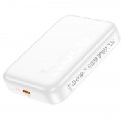 Портативное зарядное устройство Power Bank Hoco J117A Esteem PD20W с БЗУ 10 000 mAh, White