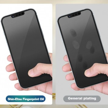 Захисне 2.5D скло Blueo Corning Gorilla Glass для Apple iPhone 15 Plus (6.7"), Чорний - iPhone 15 Plus - зображення 3 