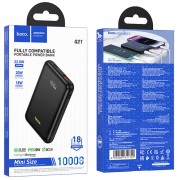 Портативний зарядний пристрій Power Bank Hoco Q21 Great 22.5W+PD20W 10000 mAh, Black