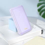 Портативний зарядний пристрій Power Bank Hoco Q21 Great 22.5W+PD20W 10000 mAh, Purple