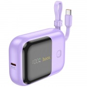 Портативний зарядний пристрій Power Bank Hoco Q20 Fountain 22.5W+PD20W 10000 mAh, Purple