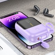 Портативний зарядний пристрій Power Bank Hoco Q20 Fountain 22.5W+PD20W 10000 mAh, Purple