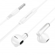 Наушники Borofone BM89 Surpass universal (3.5mm/1.2m), White