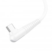 USB кабель Borofone BX105 Corriente 60W Type-C to Type-C (1m), Білий