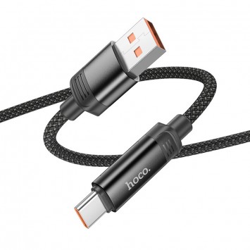 USB кабель Hoco U126 Lantern 5A USB to Type-C (1.2m), Чорний - Type-C кабелі - зображення 2 