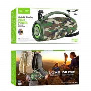 Блютуз колонка Hoco HA4 Surge outdoor, Camouflage Green