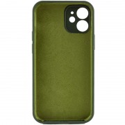 Чехол Silicone Case Full Camera Protective (AA) NO LOGO для Apple iPhone 12 (6.1"), Зеленый / Cyprus Green