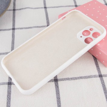 Чохол Silicone Case Full Camera Protective (AA) NO LOGO для Apple iPhone 12 Pro (6.1"), Білий / White - зображення 1 