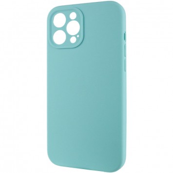 Чохол Silicone Case Full Camera Protective (AA) NO LOGO для Apple iPhone 12 Pro (6.1"), Бірюзовий / Marine Green - Чохли для iPhone 12 Pro - зображення 2 