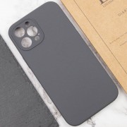Чехол Silicone Case Full Camera Protective (AA) NO LOGO для Apple iPhone 12 Pro Max (6.7"), Серый / Dark Gray