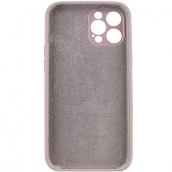 Чехол Silicone Case Full Camera Protective (AA) NO LOGO для Apple iPhone 12 Pro Max (6.7"), Серый / Lavender - Чехлы для iPhone 12 Pro Max - изображение 3