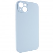 Чехол Silicone Case Full Camera Protective (AA) NO LOGO для Apple iPhone 13 (6.1"), Голубой / Sweet Blue