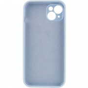 Чехол Silicone Case Full Camera Protective (AA) NO LOGO для Apple iPhone 13 (6.1"), Голубой / Sweet Blue