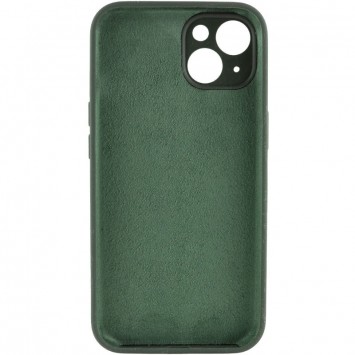 Чехол Silicone Case Full Camera Protective (AA) NO LOGO для Apple iPhone 13 (6.1"), Зеленый / Cyprus Green - Чехлы для iPhone 13 - изображение 1