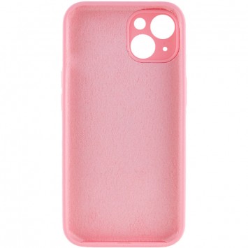 Чехол Silicone Case Full Camera Protective (AA) NO LOGO для Apple iPhone 13 (6.1"), Розовый / Light pink - Чехлы для iPhone 13 - изображение 1
