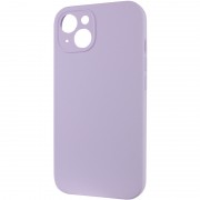 Чехол Silicone Case Full Camera Protective (AA) NO LOGO для Apple iPhone 13 (6.1"), Сиреневый / Lilac