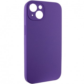 Чехол Silicone Case Full Camera Protective (AA) NO LOGO для Apple iPhone 13 (6.1"), Фиолетовый / Amethyst - Чехлы для iPhone 13 - изображение 1