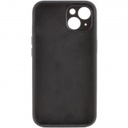 Чохол Silicone Case Full Camera Protective (AA) NO LOGO для Apple iPhone 13 (6.1"), Чорний / Black