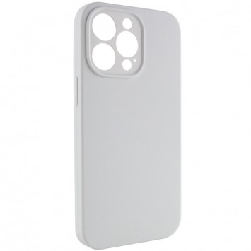 Чехол Silicone Case Full Camera Protective (AA) NO LOGO для Apple iPhone 13 Pro (6.1"), Белый / White - Чехлы для iPhone 13 Pro - изображение 1
