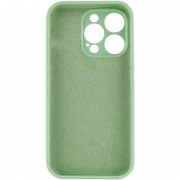 Чохол Silicone Case Full Camera Protective (AA) NO LOGO для Apple iPhone 13 Pro (6.1"), Зелений / Pistachio