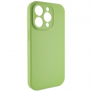 Чохол Silicone Case Full Camera Protective (AA) NO LOGO для Apple iPhone 13 Pro (6.1"), М'ятний / Mint