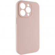 Чехол Silicone Case Full Camera Protective (AA) NO LOGO для Apple iPhone 13 Pro (6.1"), Розовый / Pink Sand