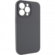 Чехол Silicone Case Full Camera Protective (AA) NO LOGO для Apple iPhone 13 Pro Max (6.7"), Серый / Dark Gray