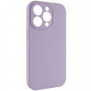 Чехол Silicone Case Full Camera Protective (AA) NO LOGO для Apple iPhone 13 Pro Max (6.7"), Сиреневый / Lilac