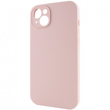 Чехол Silicone Case Full Camera Protective (AA) NO LOGO для Apple iPhone 14 (6.1"), Розовый / Pink Sand - Чехлы для iPhone 14 - изображение 2