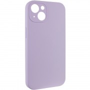 Чехол Silicone Case Full Camera Protective (AA) NO LOGO для Apple iPhone 14 (6.1"), Сиреневый / Lilac